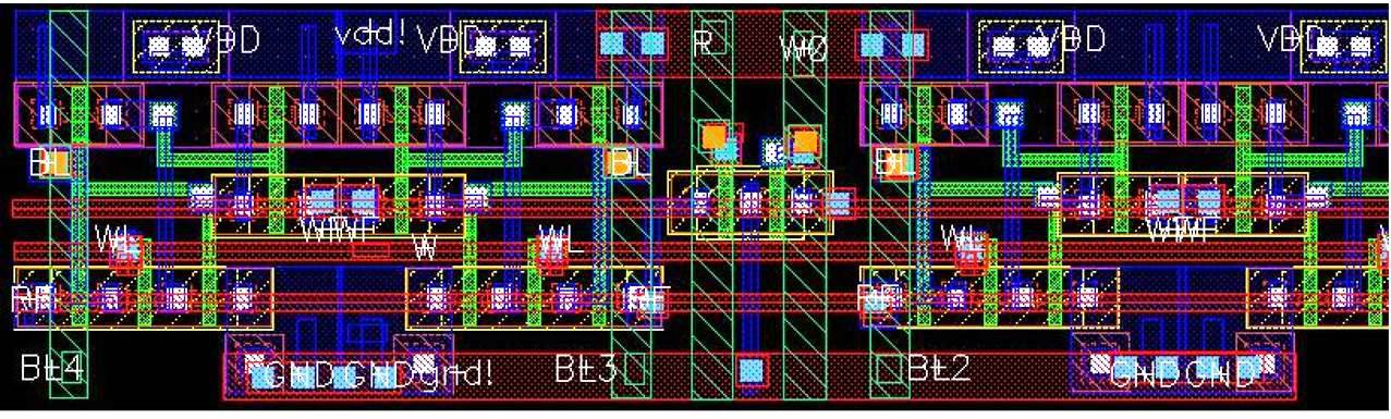 SRAM_Array_Layout_65nm